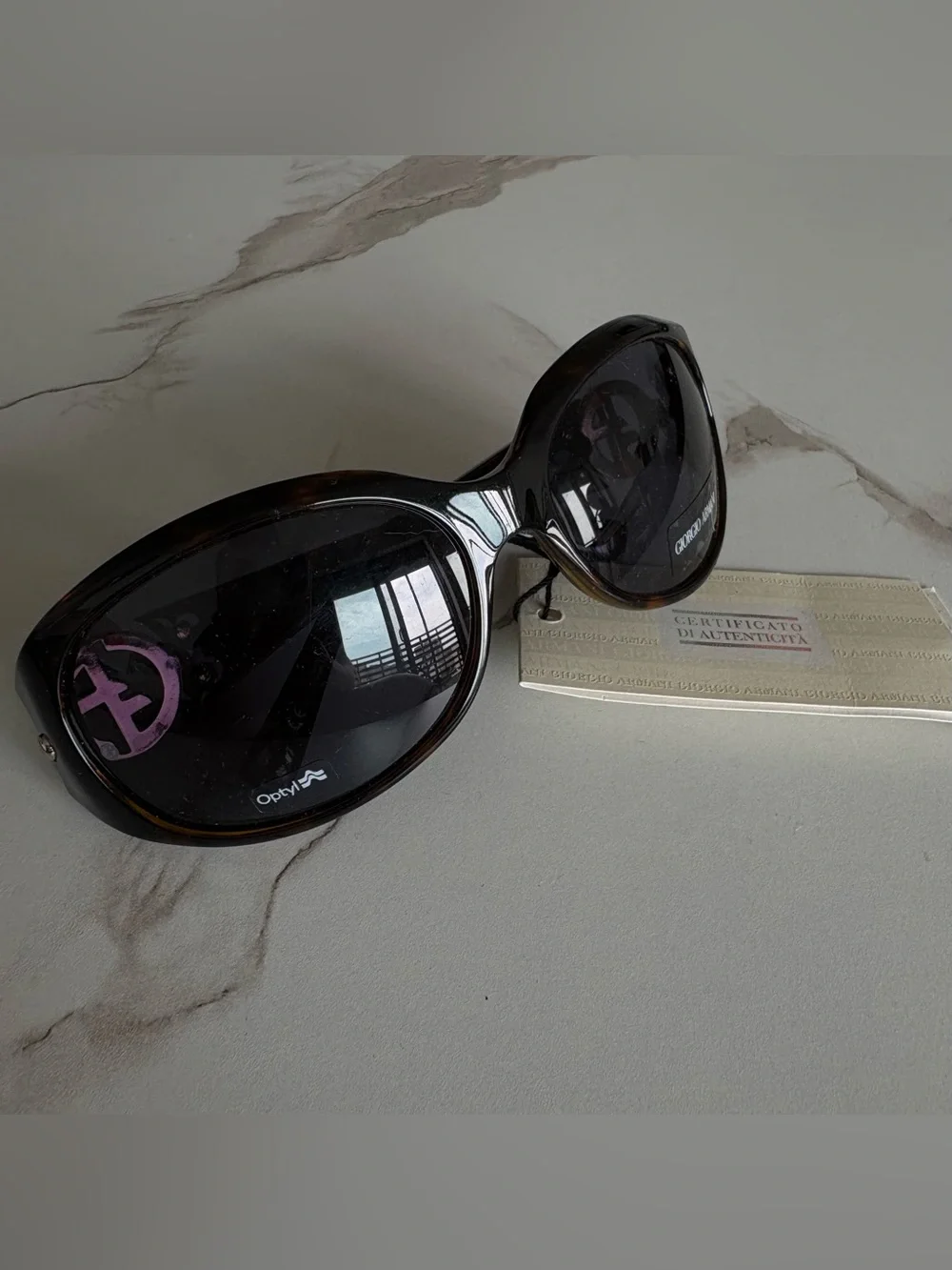 NWT Women’s Giorgio Armani GA 430/S sunglasses black